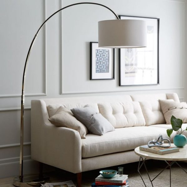 Living Room Arc Floor Lamps
 How to Light a Living Room with No Overhead Lighting