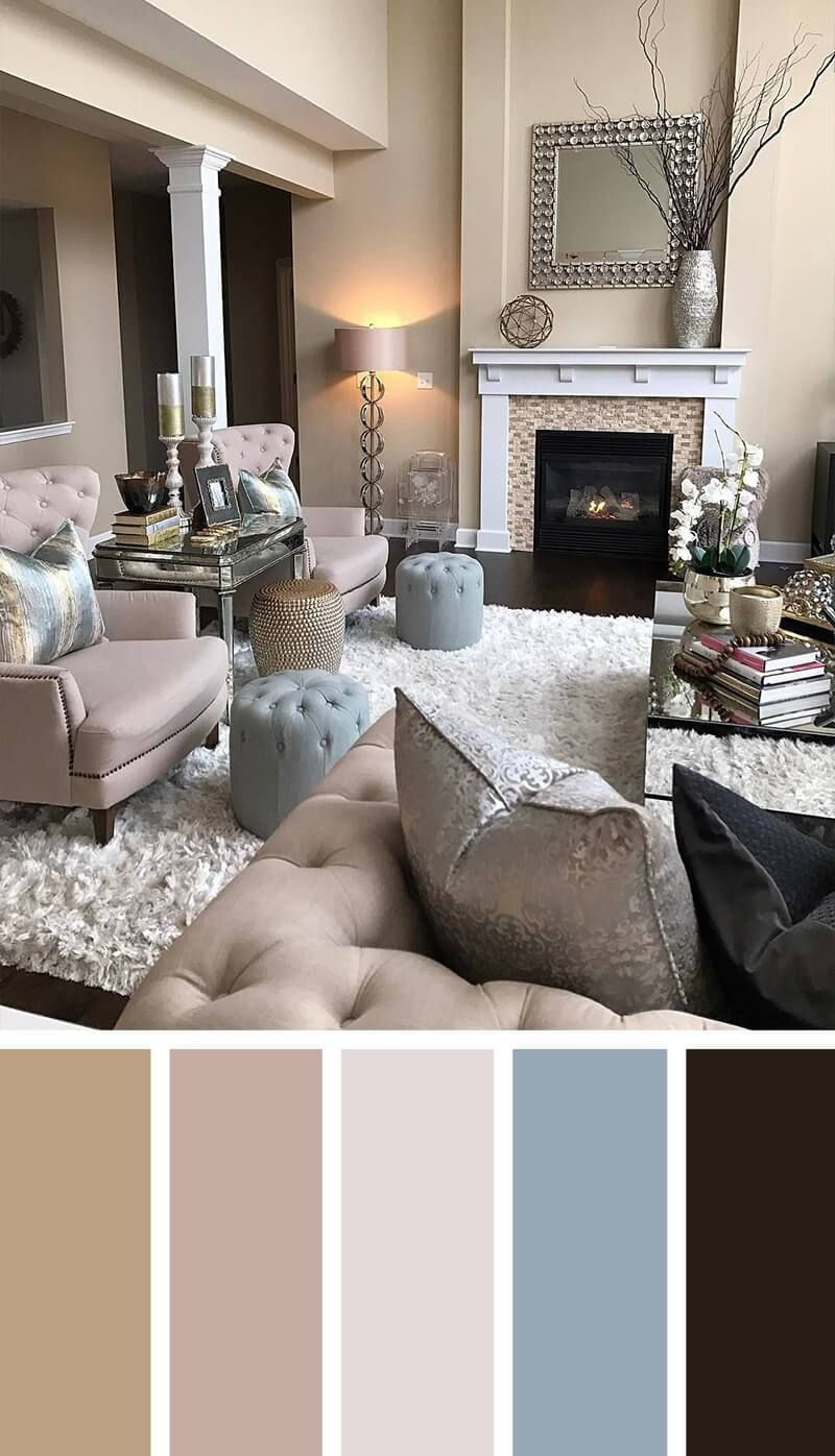 Living Room Color Themes
 Sophisticated Convenience Old Hollywood Style