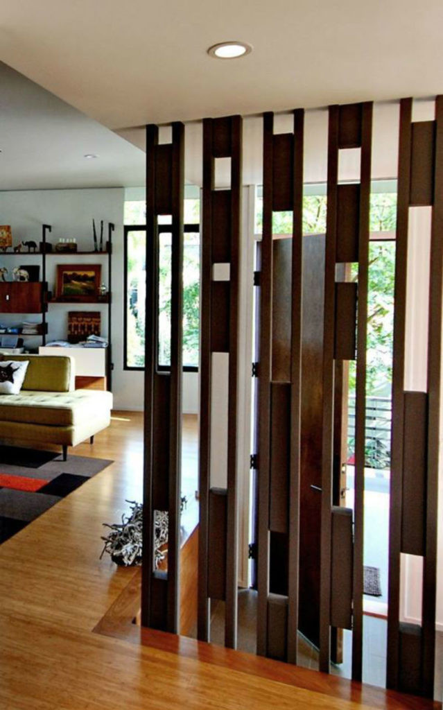 Living Room Divider Wall
 Room Dividers Ideas Wooden partition wall Design for Home
