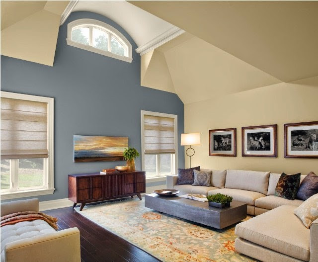 Living Room Paint Colors
 Paint Color Ideas for Living Room Accent Wall