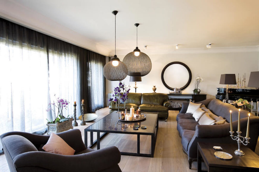 Living Room Pendant Lights
 26 Interesting Living Room Décor Ideas Definitive Guide