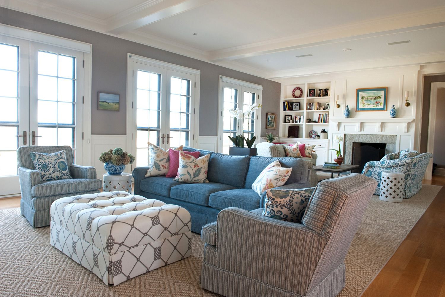 Living Room Theme Ideas
 Coastal New England Julie Warburton Design