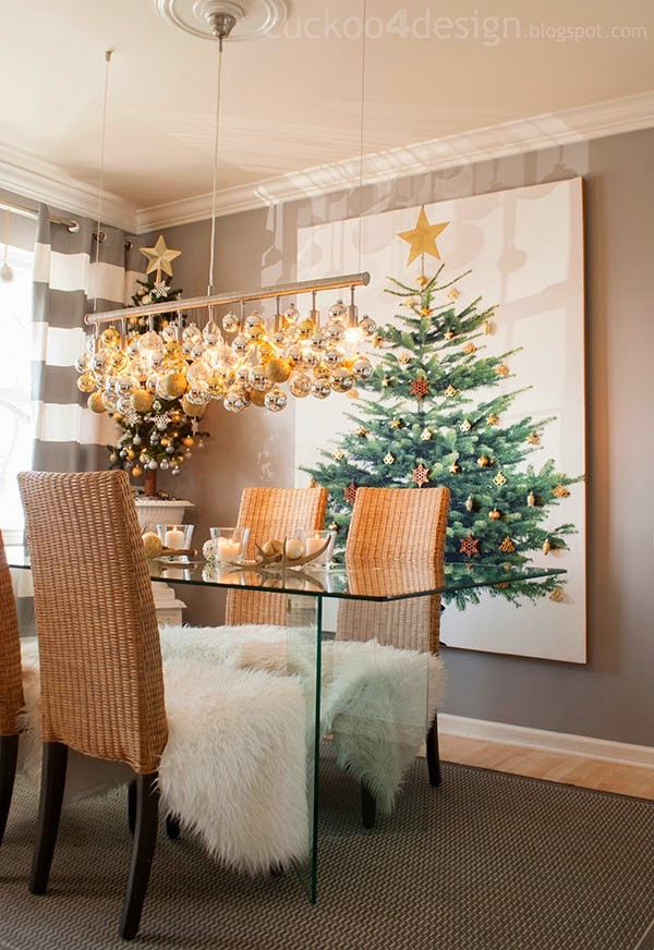 Living Room Tree Decoration
 Ikea Margareta Christmas Tree Canvas
