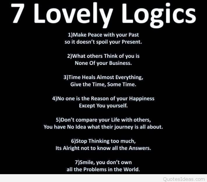 Logic Quotes About Love
 Awesome logic letter quote