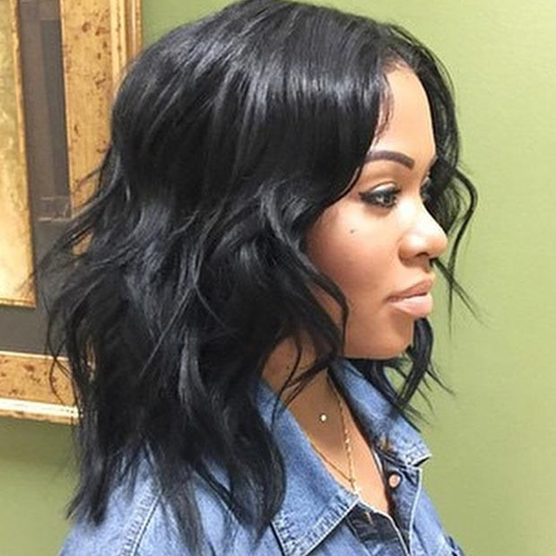 Long Bob Weave Hairstyles
 50 Short Hairstyles for Black Women