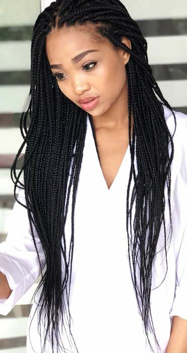 Long Braid Hairstyles
 23 Best Long Box Braids Hairstyles and Ideas