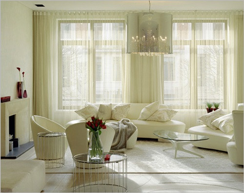 Long Curtains For Living Room
 Luxurious Modern Living Room Curtain Design
