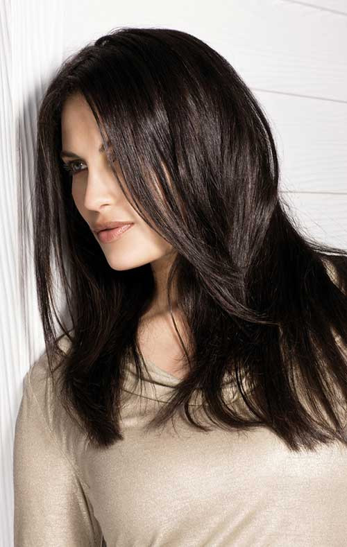 Long Dark Hairstyles
 20 Best Layered Hairstyles for Women