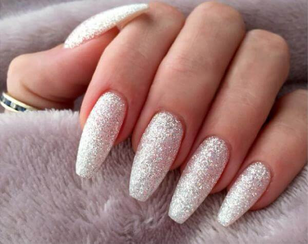 Long Glitter Nails
 11 Attention Grabbing Coffin Nail Designs You Must Try For
