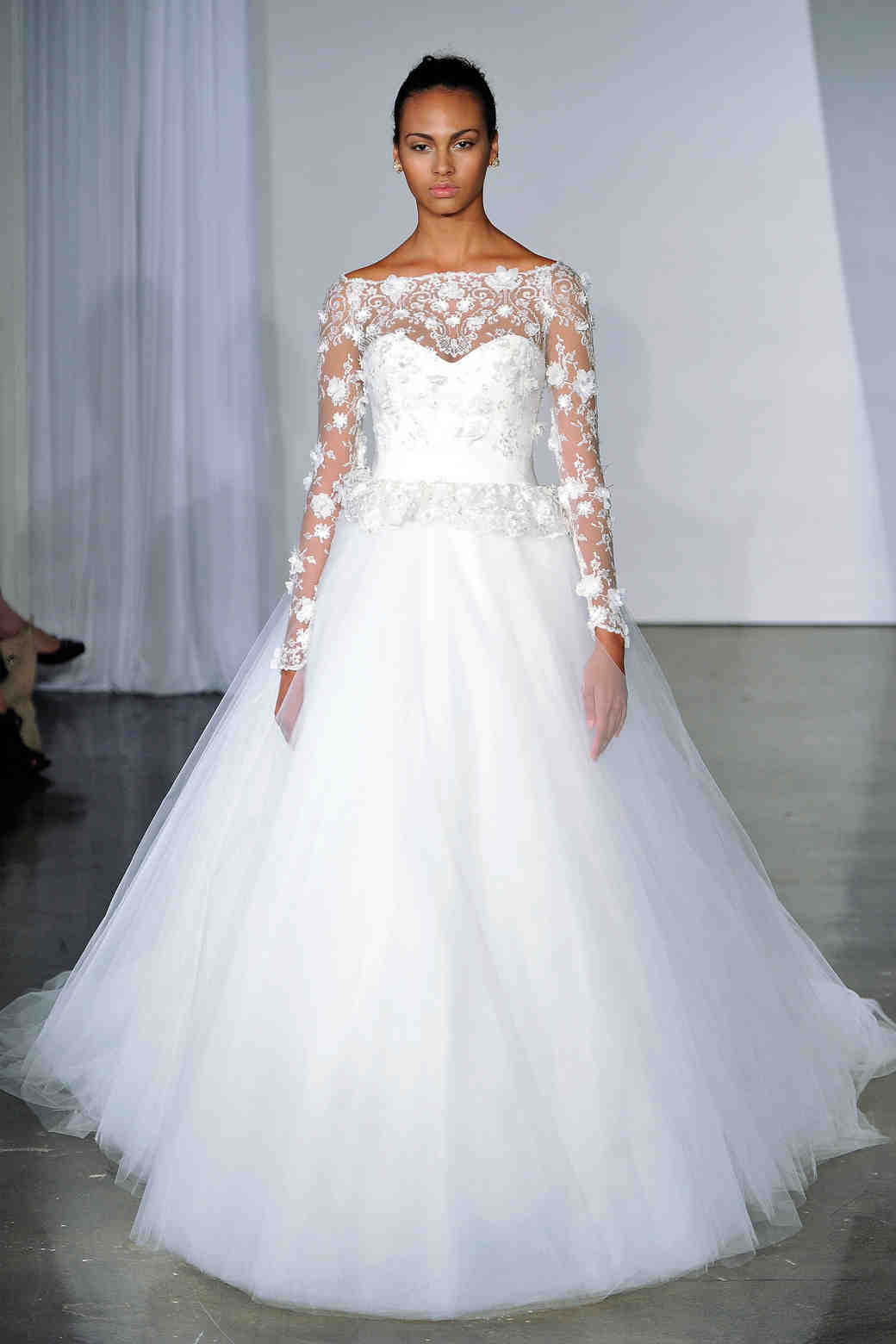 Long Gowns For Wedding
 Long Sleeve Wedding Dresses Fall 2013