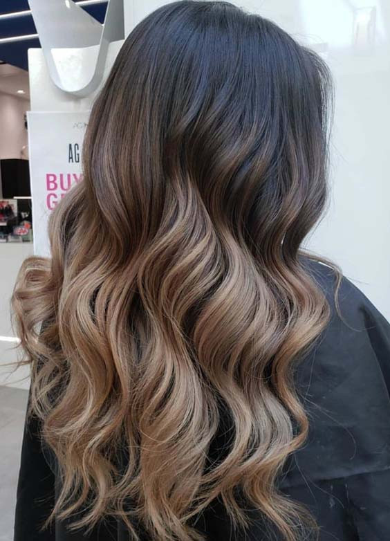 Long Haircuts And Color
 32 Nice Sombre Hair Colors for Long Wavy Hair in 2018