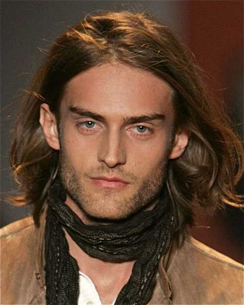 Long Hairstyles For Men With Thick Hair
 Long Hairstyles for Men with Thick Hair
