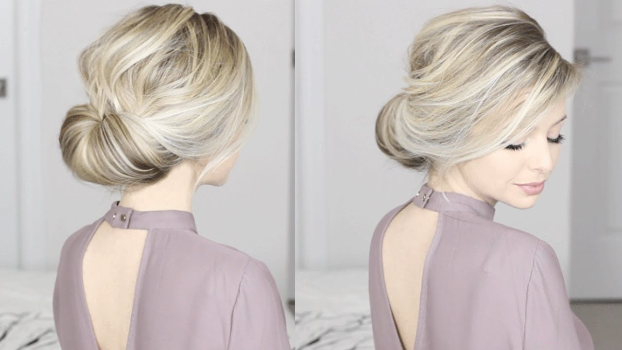 Long Hairstyles Updo
 EASIEST Updo ever Super simple & perfect for long medium