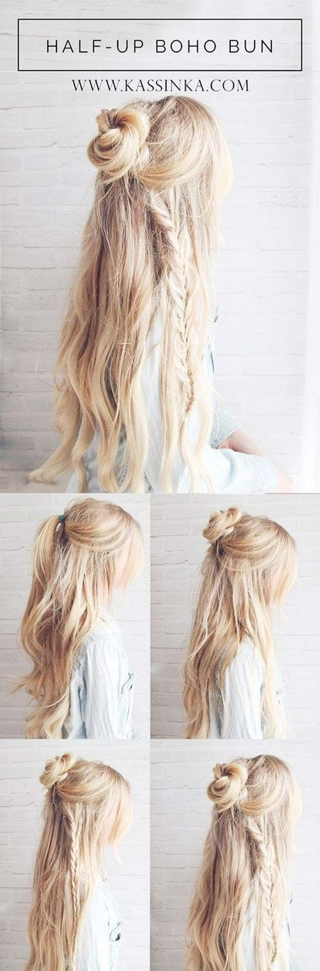 Long Hairstyles Updos Easy
 Easy casual updo hairstyles for long hair