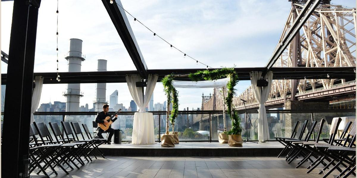 Long Island City Wedding Venues
 Penthouse808 Rooftop at Ravel Hotel Weddings