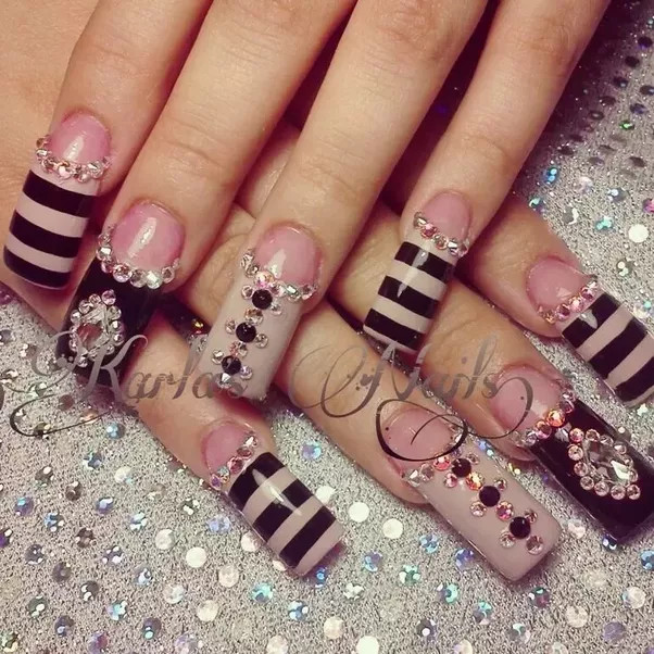 Long Pretty Nails
 Manicures What are the best websites to see pictures of