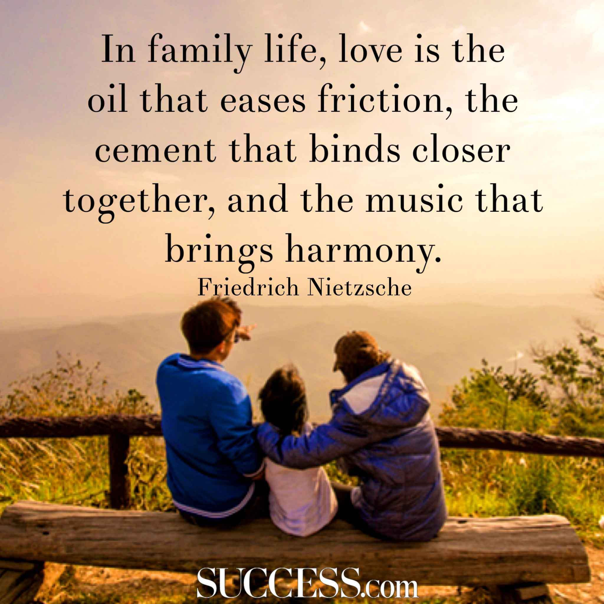 Love And Family Quotes
 14 Loving Quotes About Family