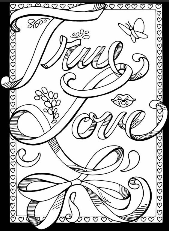 Love Coloring Pages For Kids
 Valentine Coloring Pages Best Coloring Pages For Kids