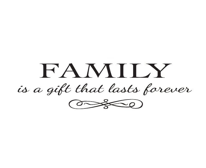 Love Of Family Quote
 Wall Decal font b Quote b font Sticker Vinyl Art Lettering