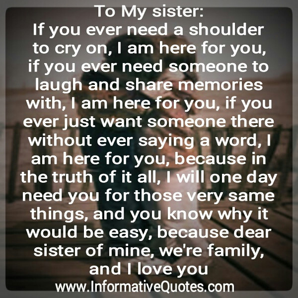 Love You Sister Quotes
 Love My Sister Quotes QuotesGram