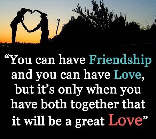Lovely Quotes For Friendship
 Love And Friendship Famous Quotes QuotesGram