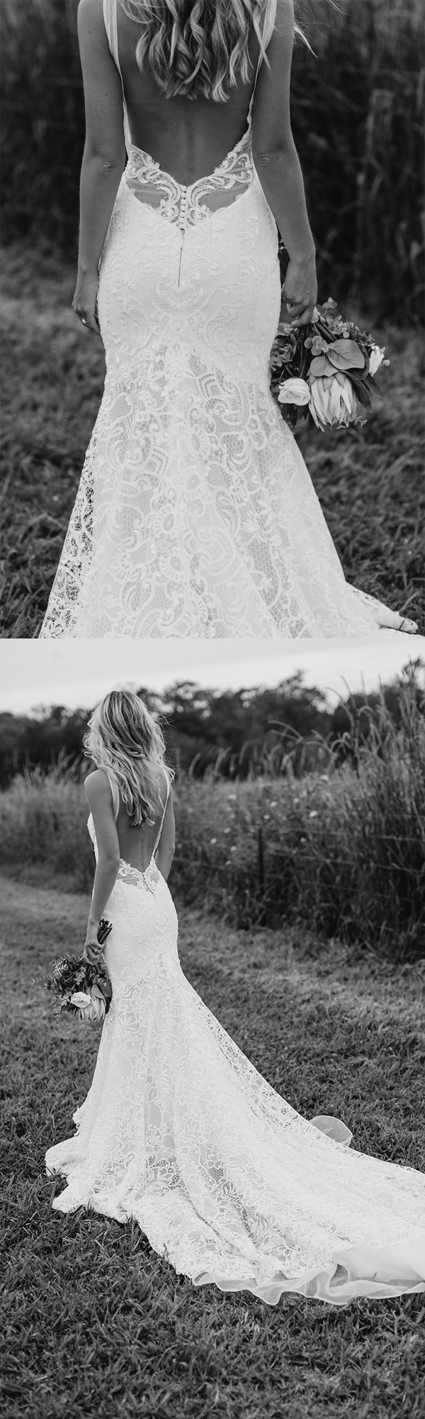 Low Back Wedding Dresses
 20 Stunning Open & Low Back Wedding Dresses For 2017