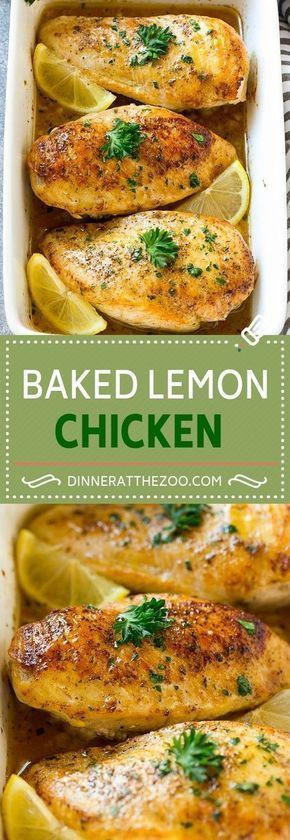 Low Calorie Baked Chicken
 Baked Lemon Chicken Recipe Baked Chicken Breasts Lemon