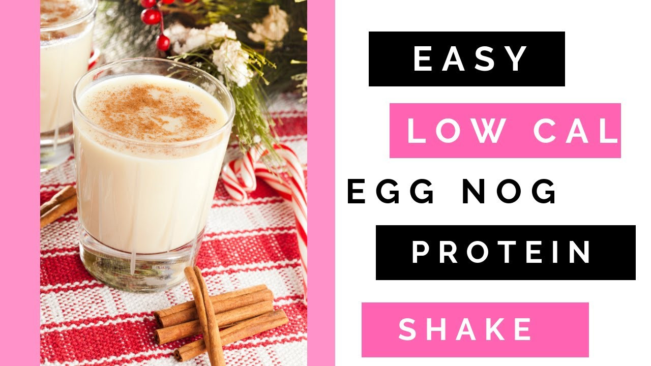 Low Calorie Eggnog
 Easy Low Calorie Egg Nog Protein Shake Lady Boss Lean