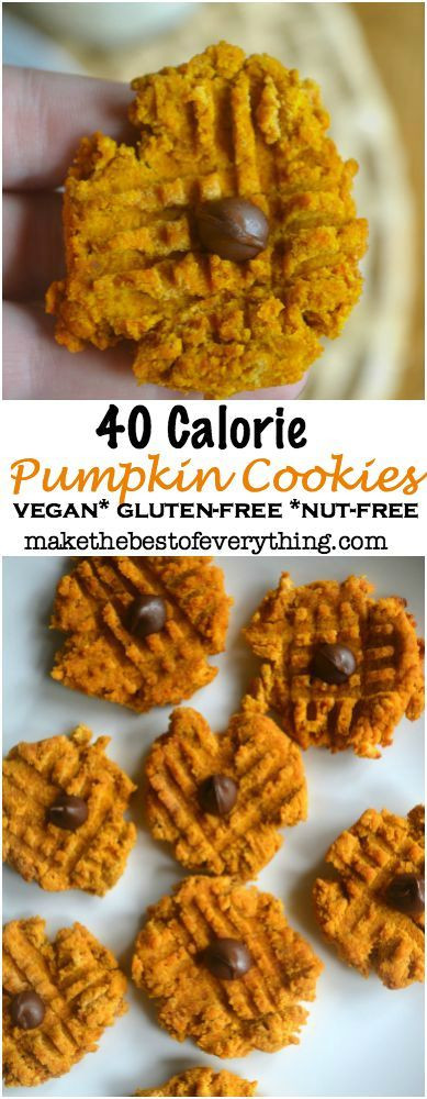 Low Calorie Pumpkin Recipes
 40 Calorie Pumpkin Cookies