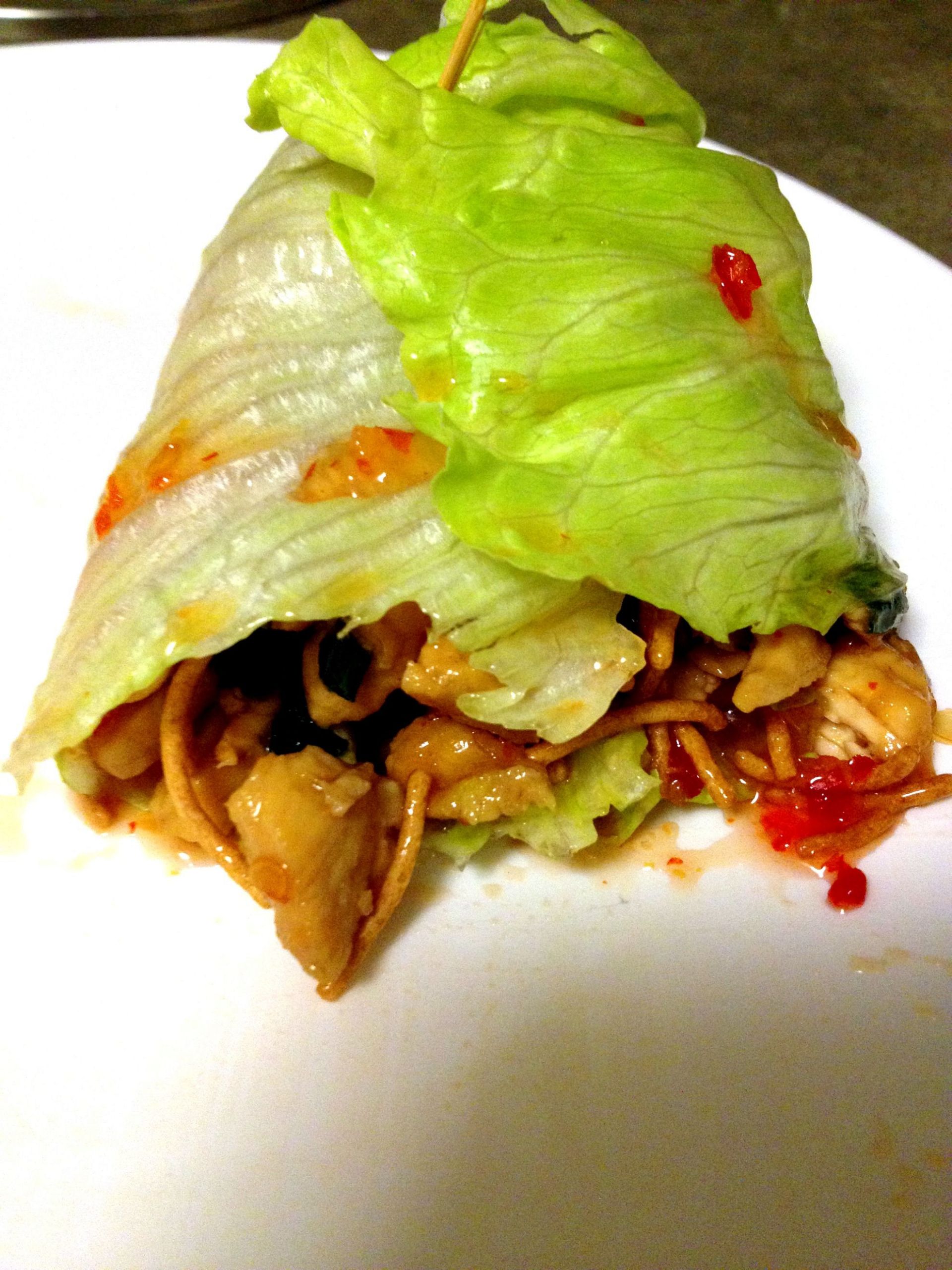 Low Calorie Wraps Recipes
 Low Calorie Thai Chicken Lettuce Wrap