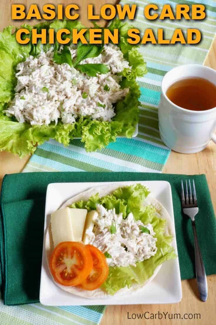Low Carb Chicken Salad Recipe
 Basic Low Carb Chicken Salad Gluten Free