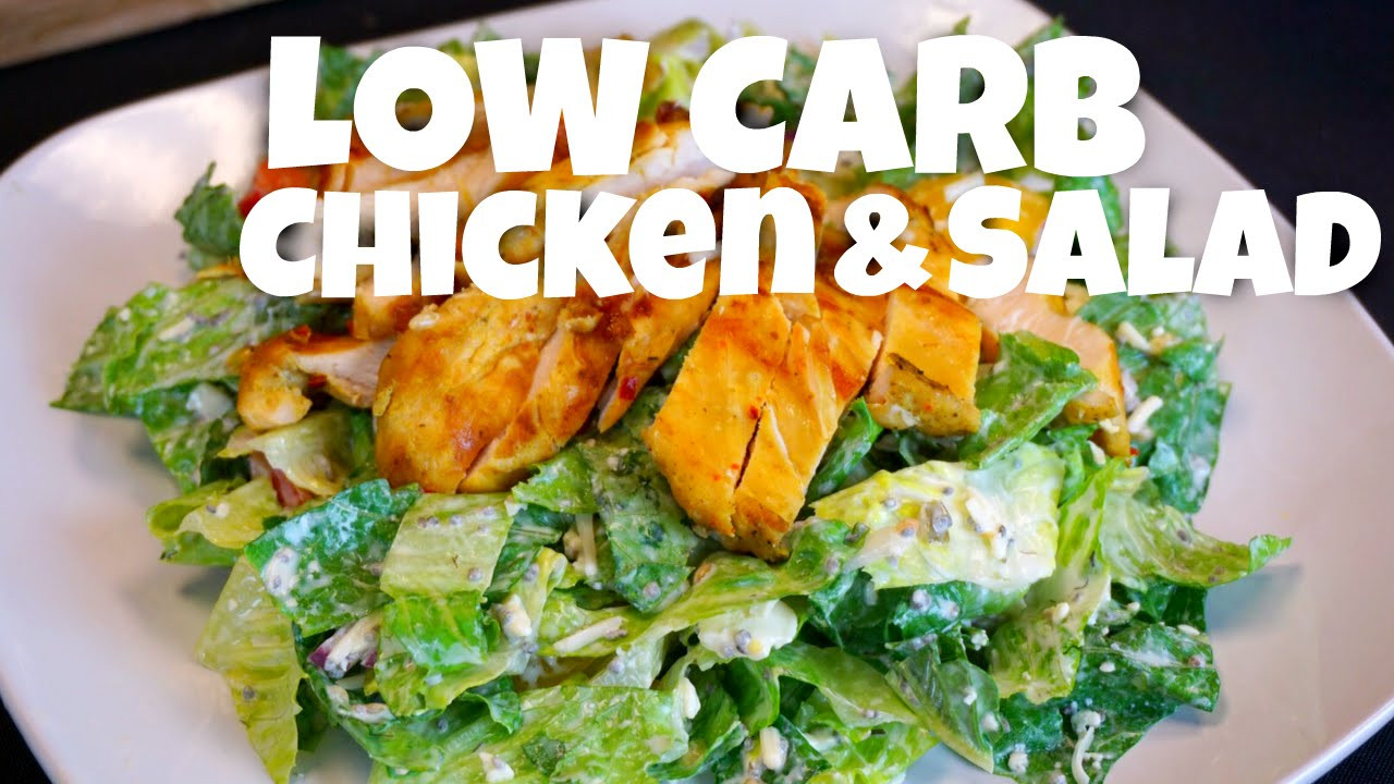 Low Carb Chicken Salad Recipe
 Low Carb Chicken and Salad low carb recipe salad