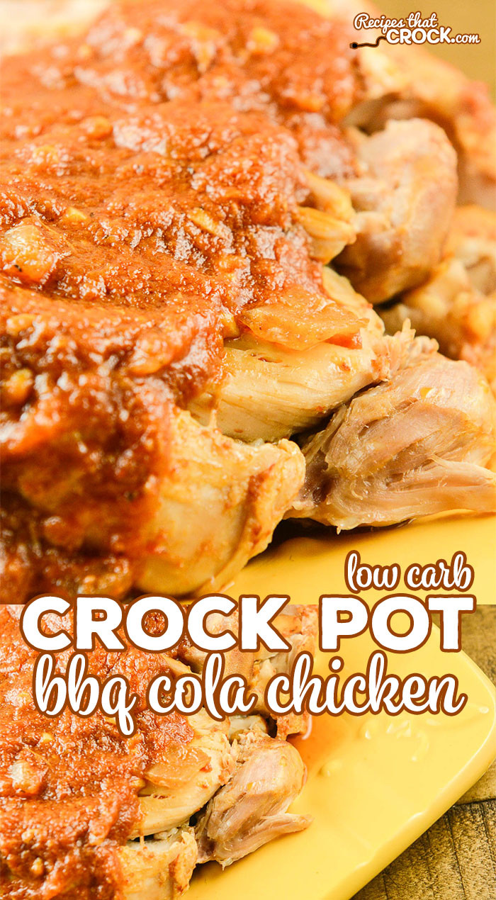 Low Carb Crockpot Chicken Recipes
 Crock Pot BBQ Cola Chicken Low Carb Recipes That Crock