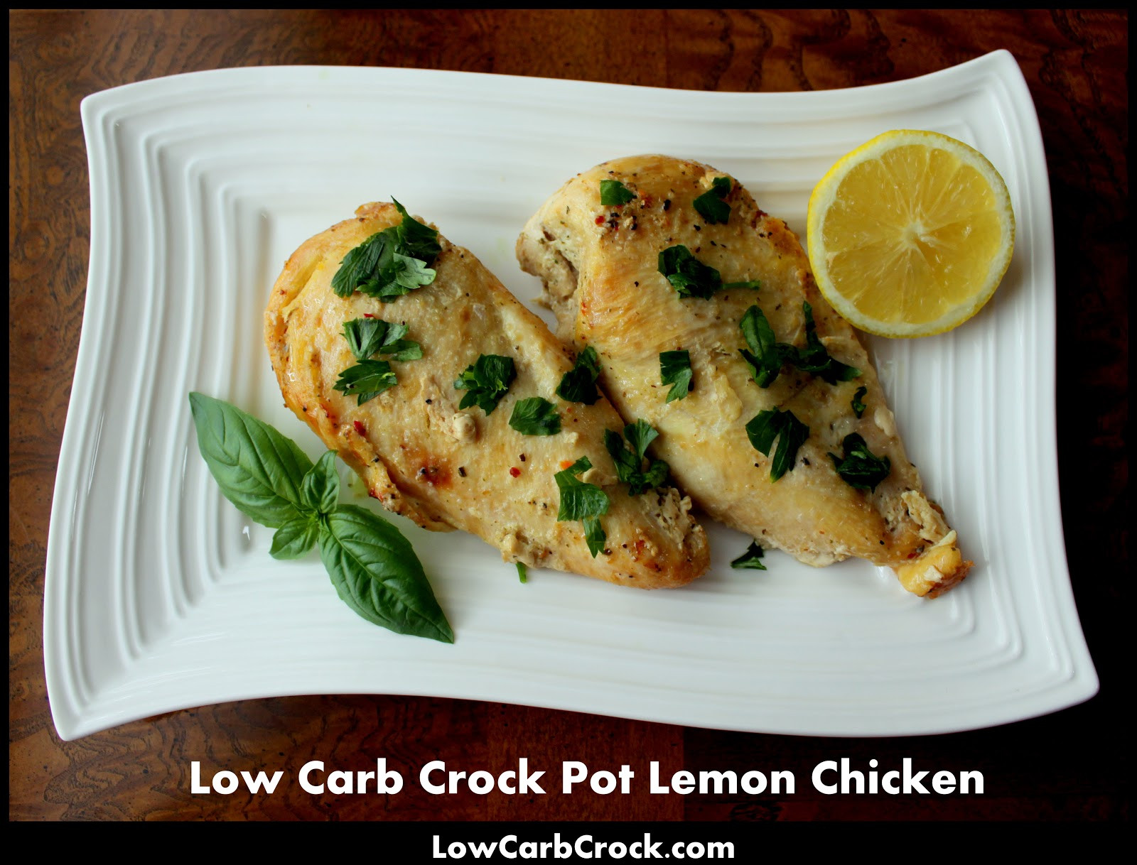 Low Carb Crockpot Chicken Recipes
 Low Carb Crock Pot Lemon Chicken from frozen chicken breasts