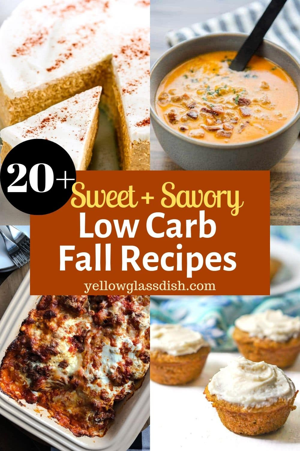 Low Carb Fall Recipes
 Low Carb Fall Recipes Yellow Glass Dish Keto