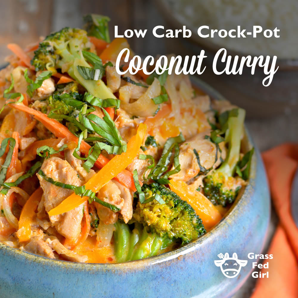 Low Carb Low Fat Crock Pot Recipes
 Low carb keto paleo slow cooker chicken curry