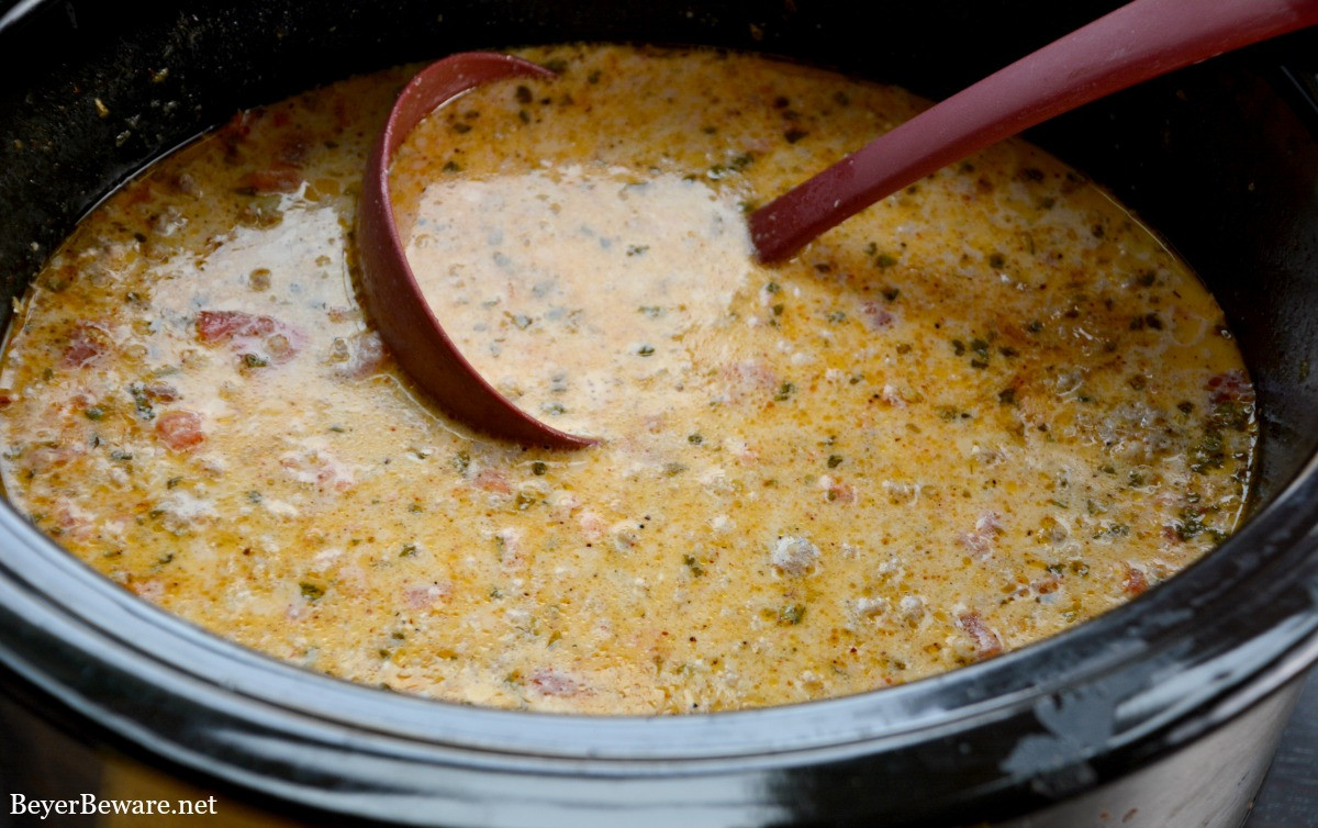 Low Carb Low Fat Crock Pot Recipes
 Crock Pot Low Carb Taco Soup Beyer Beware