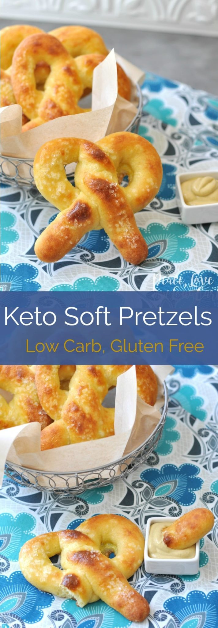 Low Carb Pretzels
 Gluten Free Keto Soft Pretzels