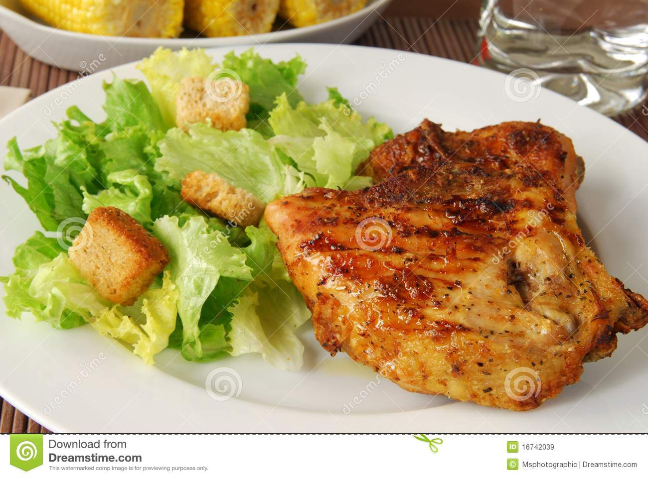 Low Cholesterol Dinners
 Low Fat Dinner Royalty Free Stock Image
