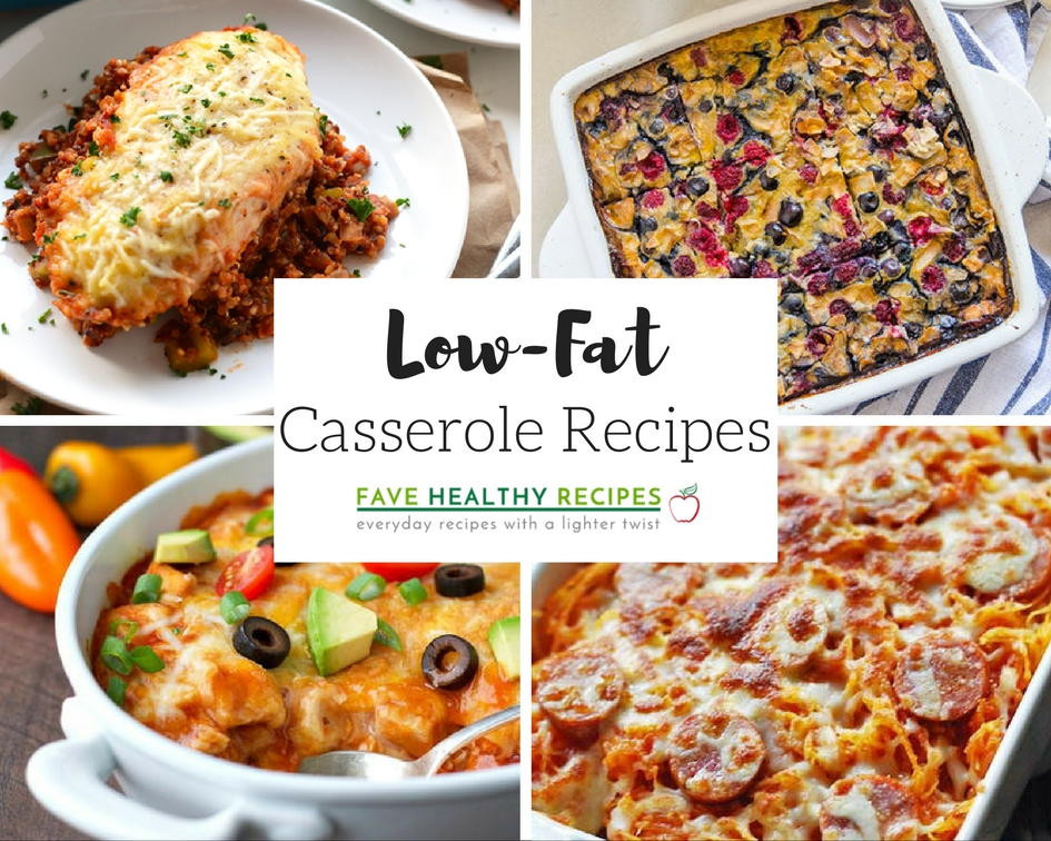 Low Cholesterol Recipes With Chicken
 18 Low Fat Casserole Recipes
