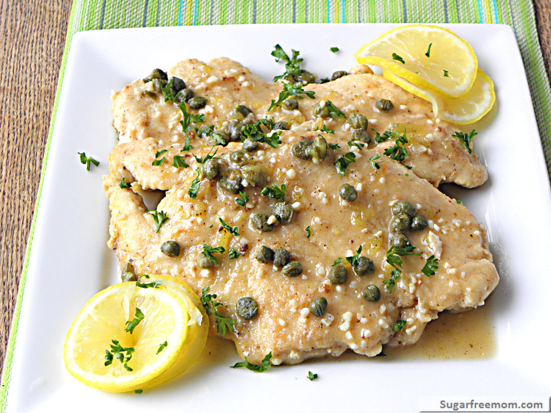 Low Cholesterol Recipes With Chicken
 Low Fat Chicken Piccata [Gluten Free]