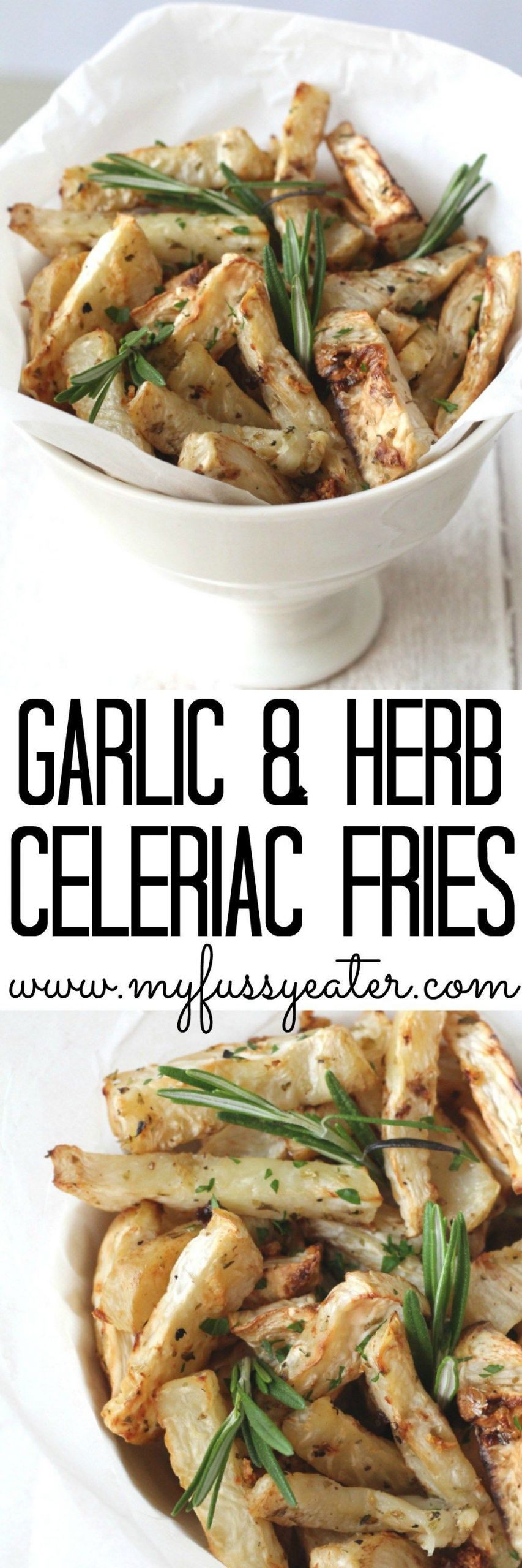 Low Cholesterol Side Dishes
 Garlic & Herb Celeriac Fries Recipe
