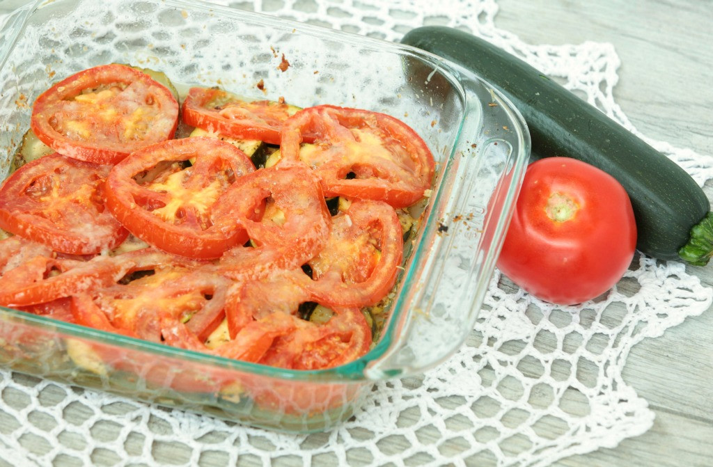 Low Cholesterol Side Dishes
 Zucchini Tomato Casserole Food Done Light