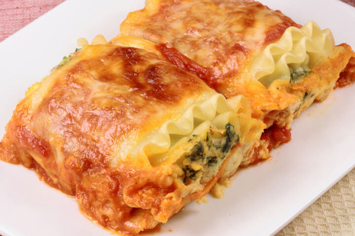 Low Cholesterol Side Dishes
 Lasagna Roll Up Recipes CDKitchen