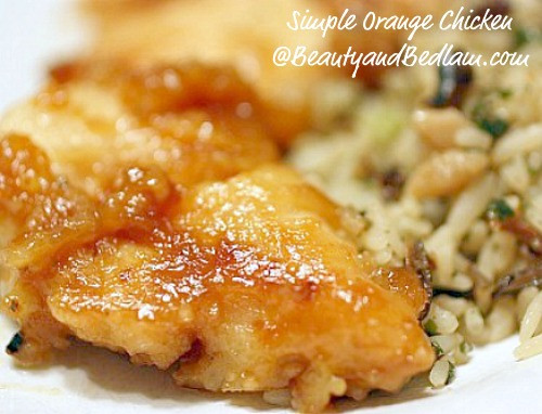Low Fat Chicken Dinner Recipes
 Low Fat Orange Chicken Recipe in less than 10 Minutes