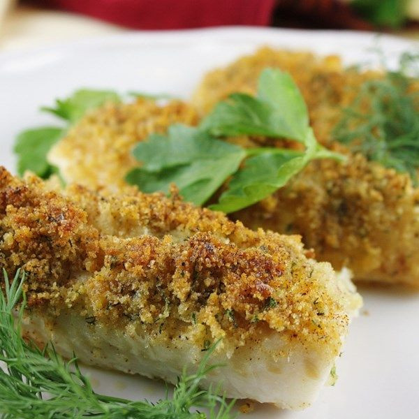 Low Fat Cod Recipes
 Cod with Italian Crumb Topping
