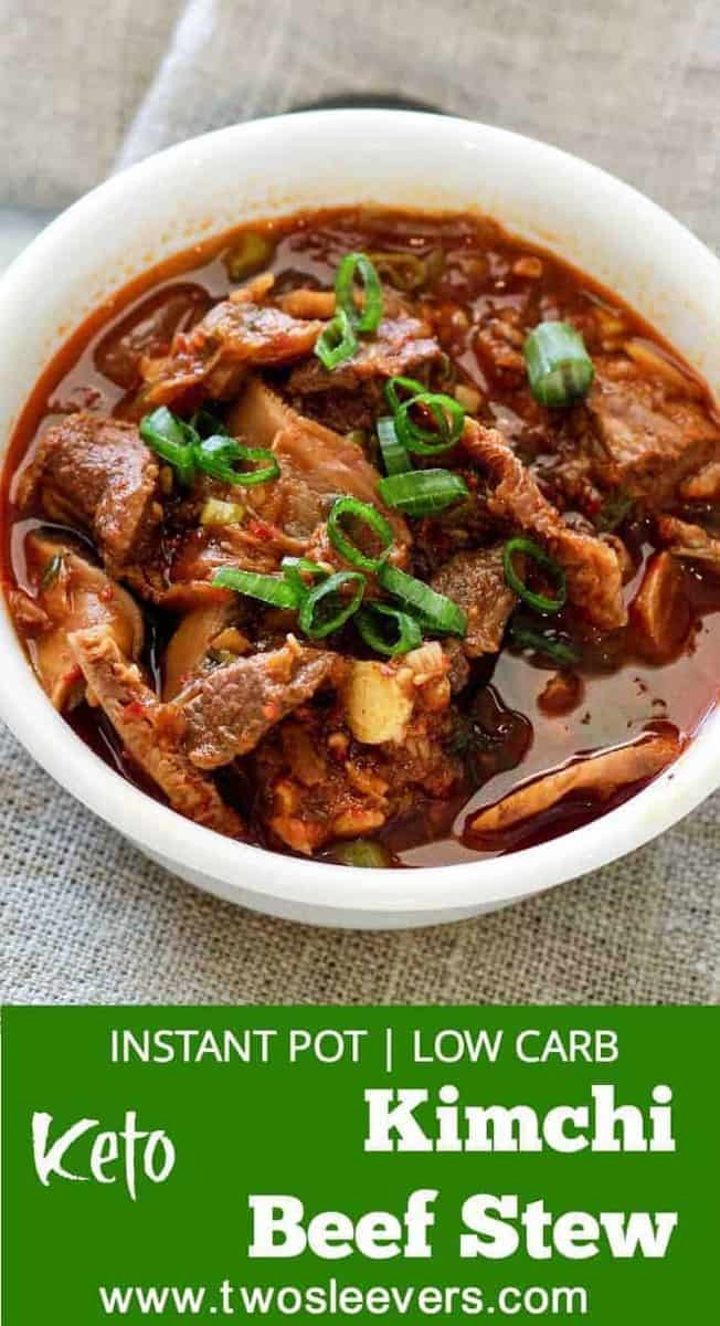 Low Fat Pressure Cooker Recipes
 Instant Pot Pressure Cooker Low Carb Kimchi Beef Stew