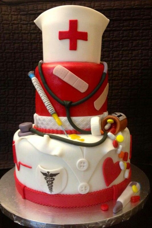 Lpn Graduation Party Ideas
 Cake Nurse practitioner graduation party