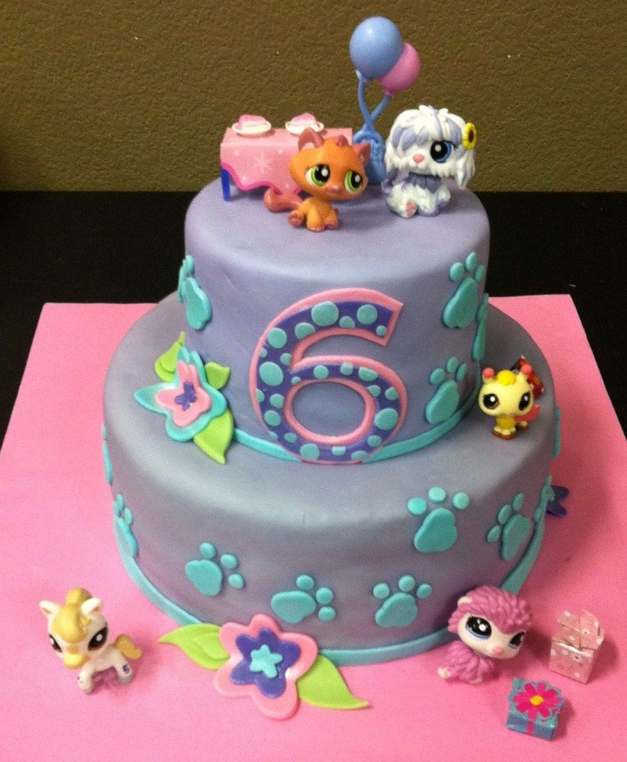 Lps Birthday Party Ideas
 Littlest Pet Shop Cake on Cake Central