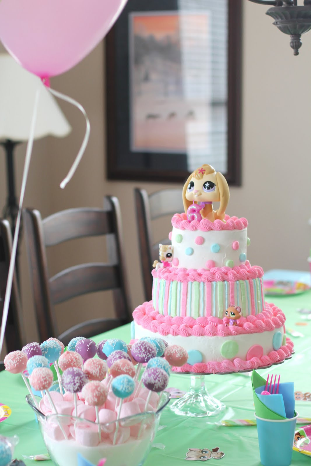 Lps Birthday Party Ideas
 Say It Sweetly A Littlest Pet Shop Birthday Cake